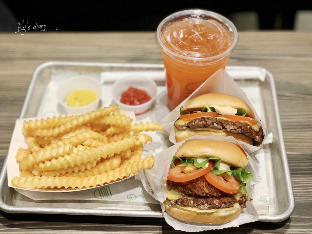 ☆【2019。大阪】美式漢堡最愛shake shack。大阪關西一號店登陸