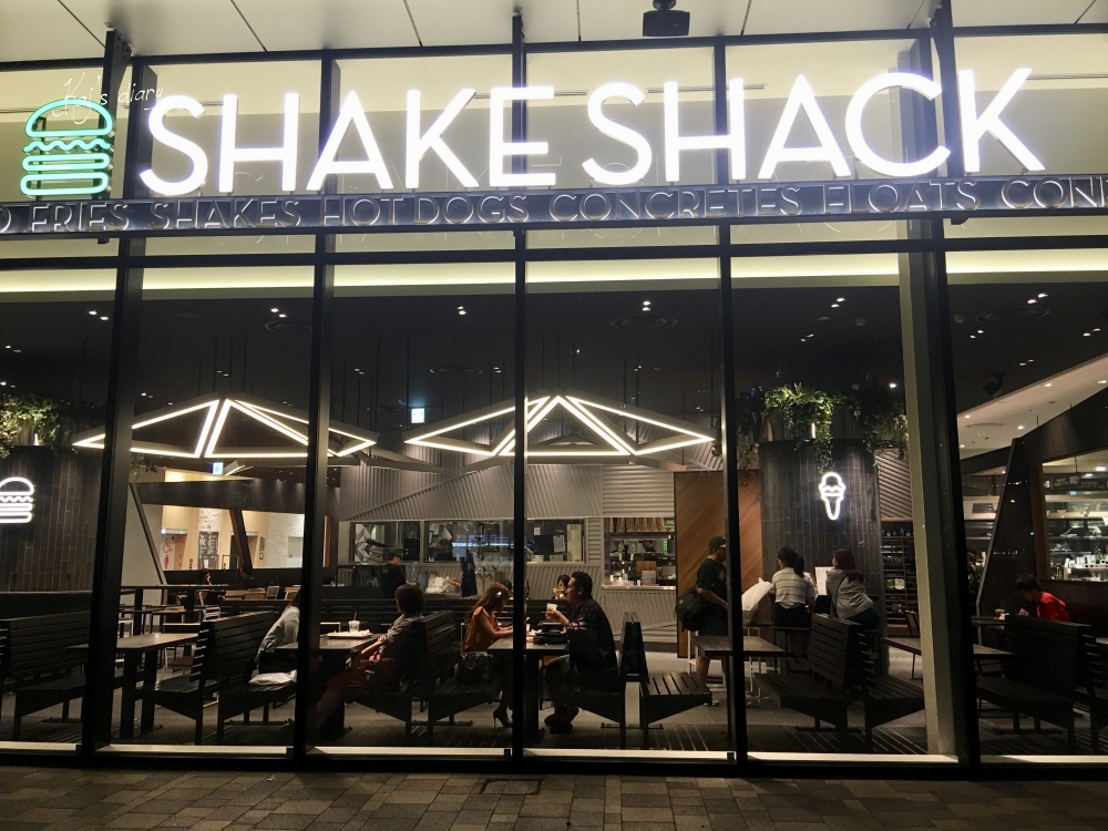 ☆【大阪美食】美式漢堡最愛shake shack。大阪關西一號店登陸