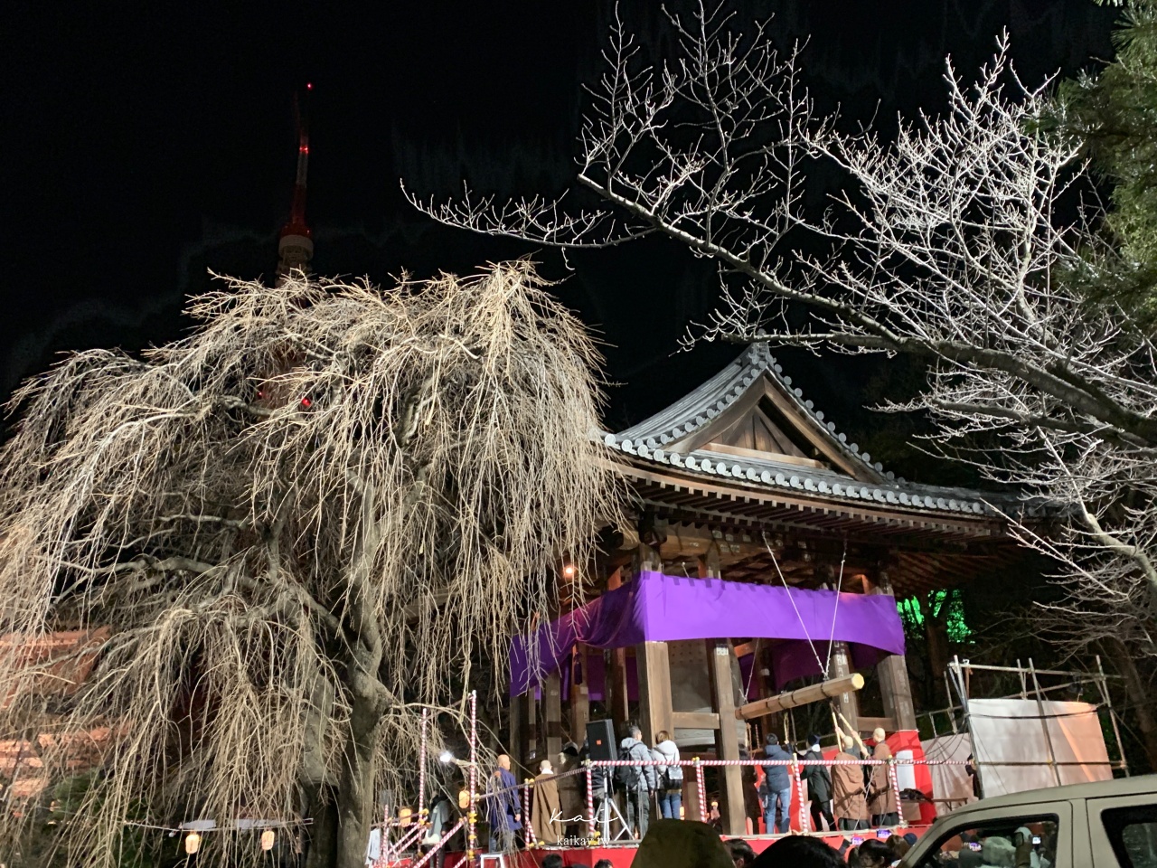 ☆【2020。東京】日本跨年就去增上寺初詣！跟東京鐵塔一起跨年的小尷尬回憶