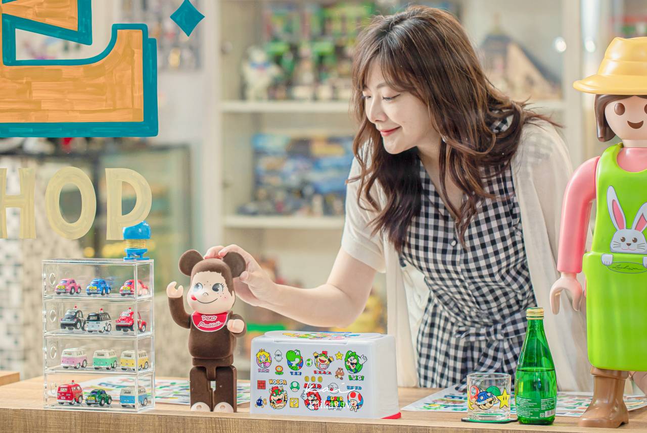 ☆【基隆】H&E Toys潮流玩具甜品選貨店。療癒系玩具店吃冰去