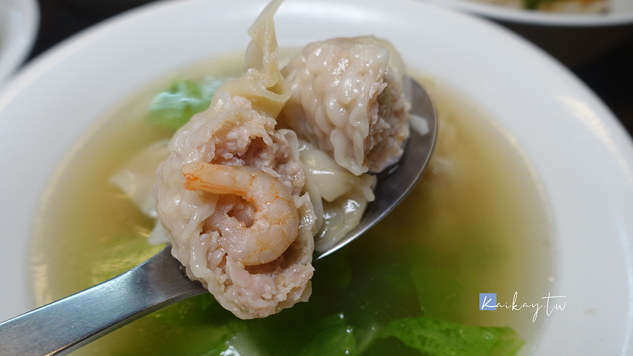 淡水美食 得泉升潮州餛飩麵 在地社團大推神級鮮蝦餛飩和巨大旗魚丸 凱的食尚日記