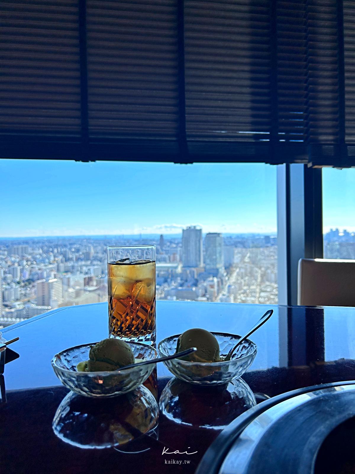 ☆【東京晴空塔美食】30樓高空景觀敘敘苑。午間套餐划算到嚇死你！