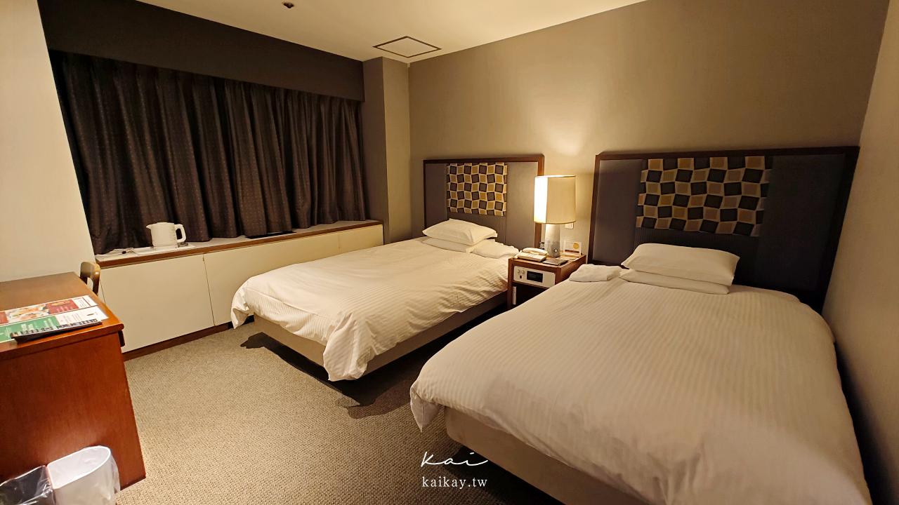 ☆【茨城住宿推薦】水戶京成酒店Mito Keisei Hotel。房間乾淨又寬敞、有便利商店，水戶車站7分鐘可到