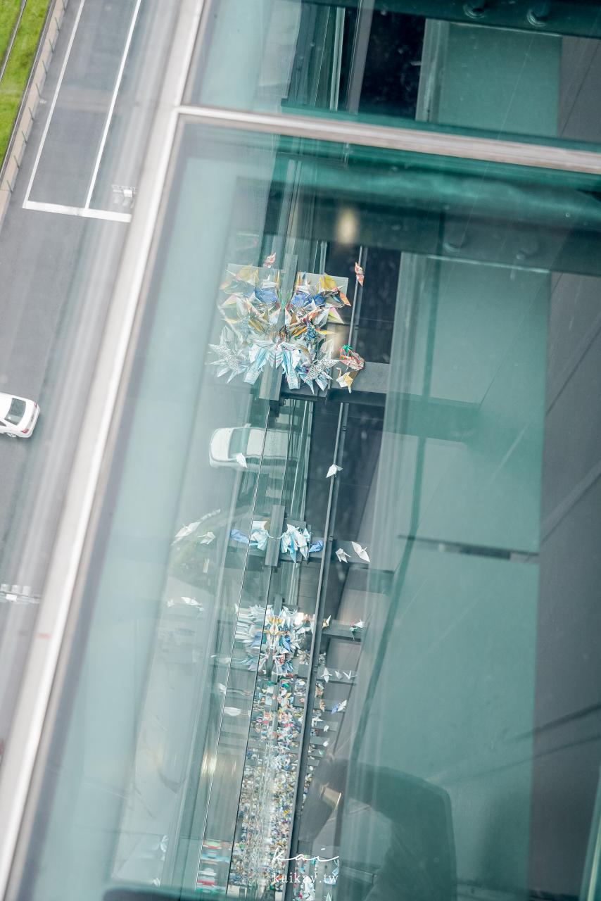 ☆【廣島景點】最新景點：廣島紙鶴塔。12樓高空祈求和平、幸福的願望