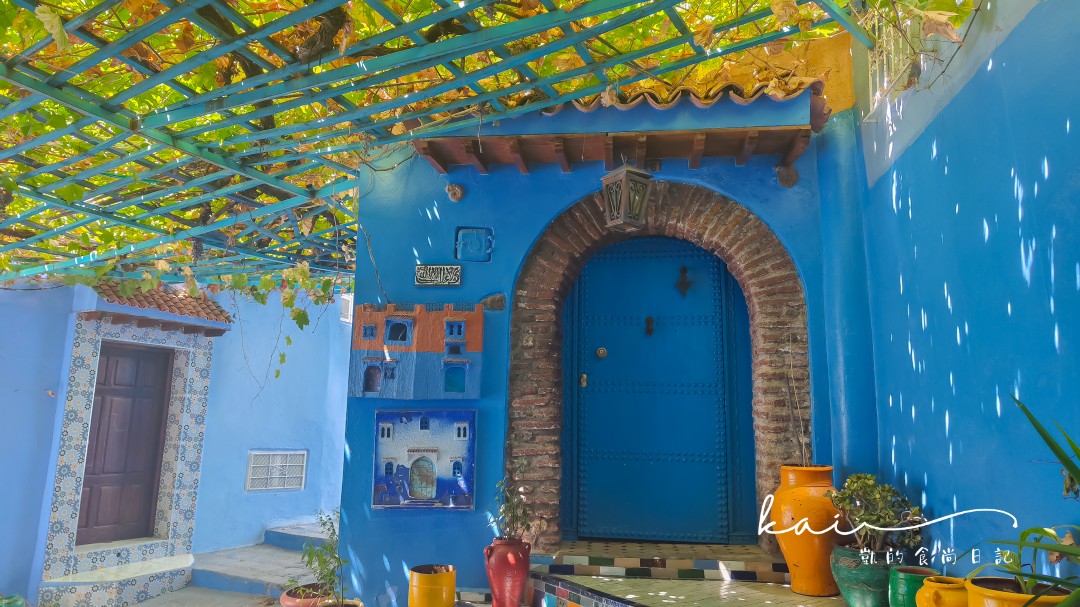 ☆【摩洛哥旅遊】舍夫沙萬Chefchaouen藍城逛街、打卡行程。BBC譽為「人間天堂」的沙漠藍珍珠