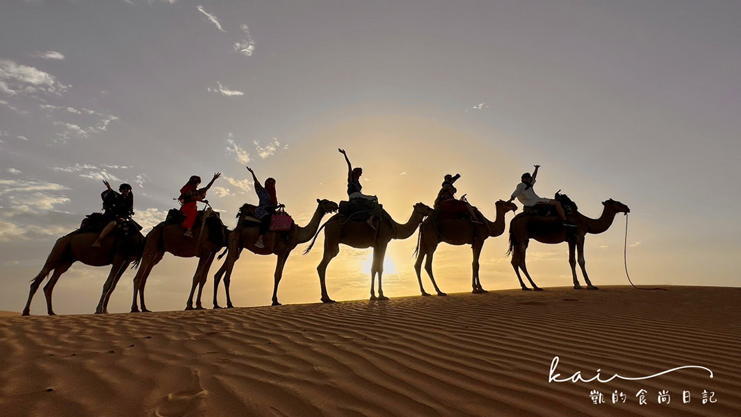 ☆【摩洛哥】撒哈拉沙漠騎駱駝、飆沙。尋找三毛筆下的「撒哈拉之心」 @凱的日本食尚日記