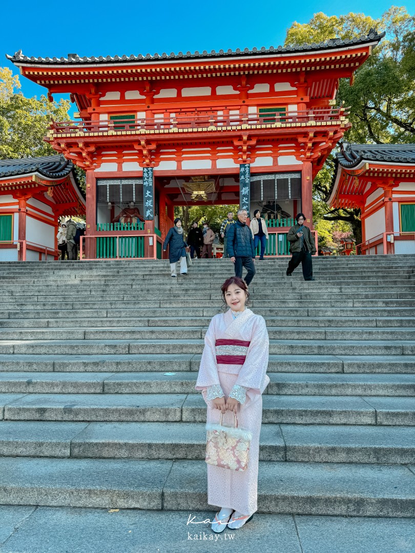 ☆京都蕾絲和服體驗。wargo京都祗園四條店，交通比清水寺更方便。冬天穿和服小建議