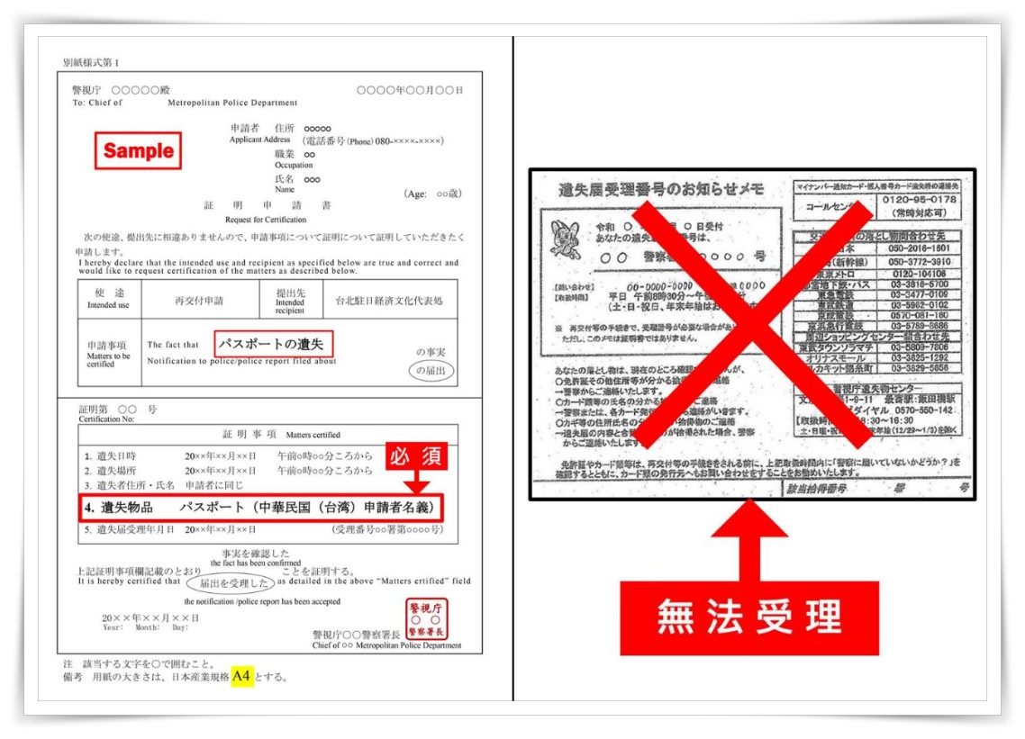 ☆在日本弄丟護照怎麼辦？別急，三個步驟補辦「入國證明書」缺一不可！